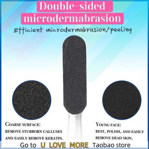 Rubbing To Remove Dead Skin on Feet Stainless Steel Double-s