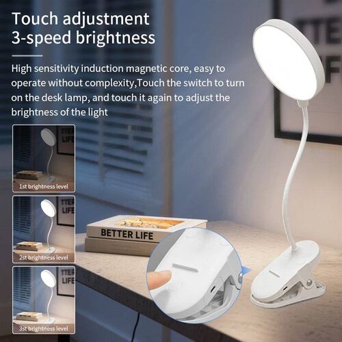 Portable Rechargeable Led Night Light Bedside Table Desk Lam