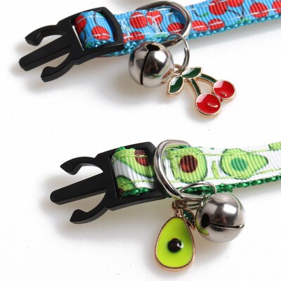 Cute Cat Collars with Moon Star Pendant Adjustable Puppy Kit