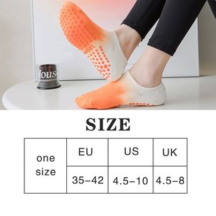 High Quality Cotton Non Slip Yoga Socks For Women Color Ankl