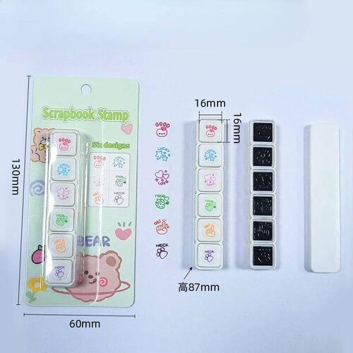 Kawaii Stamps Decorative Stamps for Scrapbooking Stationery