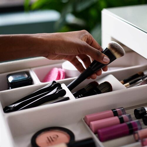 Drawer Storage Box Cabinet Drawer Plastic Partition