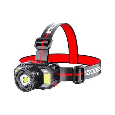 High-Lumen LED Headlamp Powerful Headlight Rechargeable