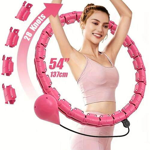 Adjustable Weighted Hula Exercise hoops for Adults Smart Exe