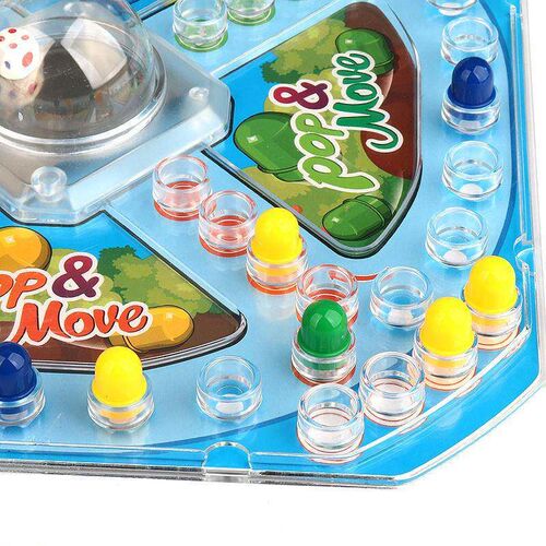 Pop Up Dce Board toys Trole Grab and Go Game儿童飞行棋