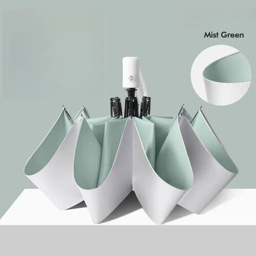 Fully Automatic Titanium Silver Umbrella Sun Umbrella Sun Pr
