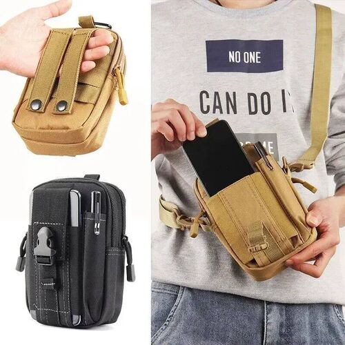 Outdoor Men Waist Pack Bag Pouch Waterproof Tactical Militar
