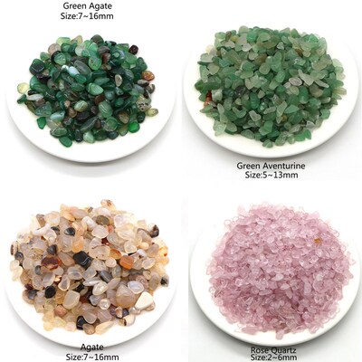 Natural Crystals Quartz Healing Stones Gravel Specimen Jewel