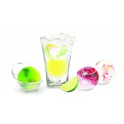 4 pcs White Transparent Silicone DIY Mini Ice Hockey Round