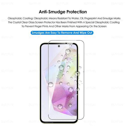 1-5Pcs Tempered Glass Case For  Galaxy A35  Screen Protector