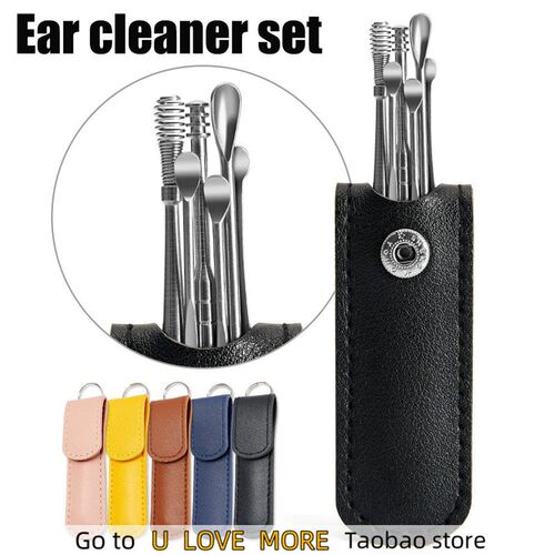 6Pcs Ear Cleaner Earpick Sticks Wax Removal Curette Ear Care