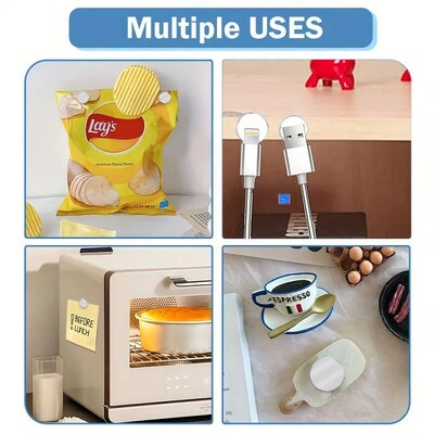 8x2mm U-polemag refrigerator magnet circular, suitable for o