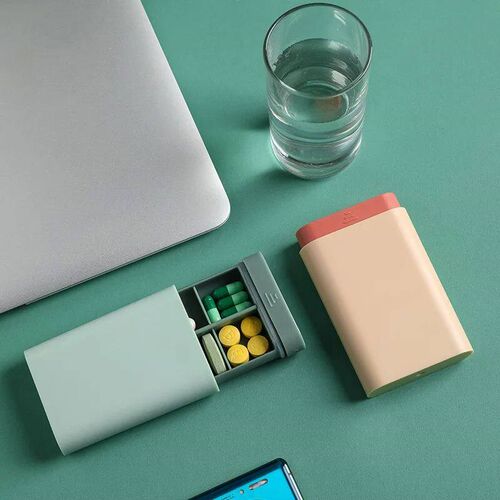 Mini Small Portable Travel Vitamin Box Pill Cases Container
