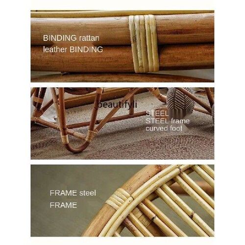 TT-Chaise Lounge Rattan Chair, Simple, Comfortable,