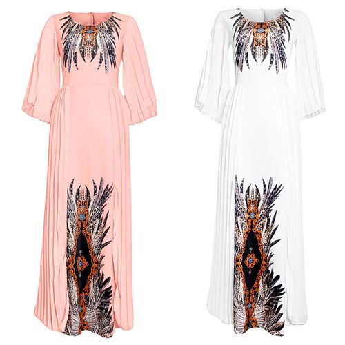 MD Evening Dresses For Women Plus Size African Print Maxi Dr