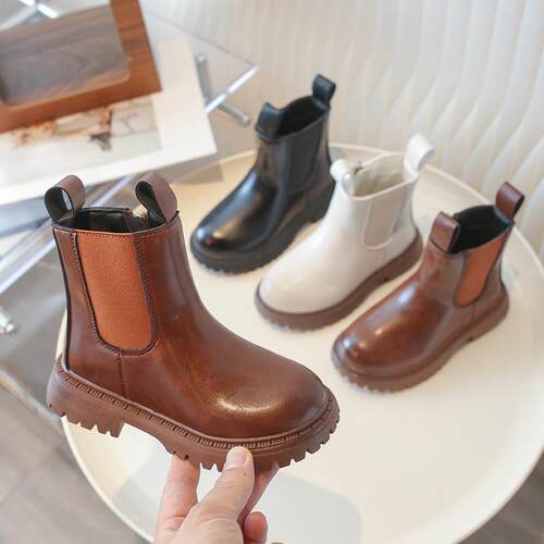Childrens British Style Martin Boots 2025 Korean Style Girl