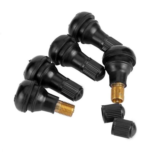 4 PCs Tr412 tubeless tire valve, straight nipple for tubele