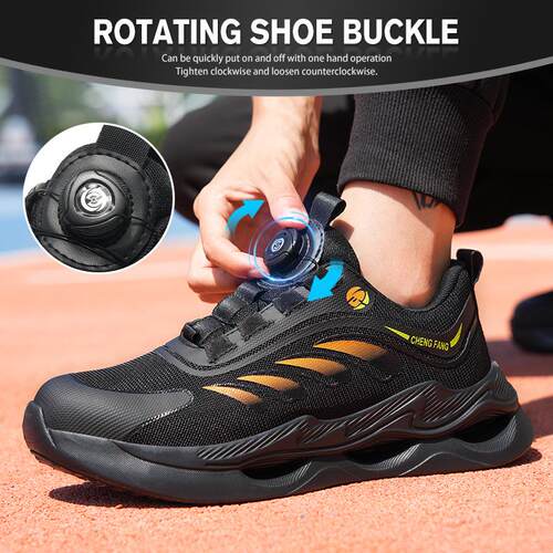 Safety Shoes Puncture-Proof Anti-smash Steel Toe Work Boots