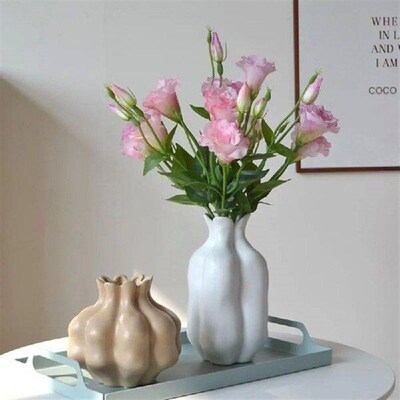 Real Touch Artificial Lisianthus Flowers Lifelike Bridal