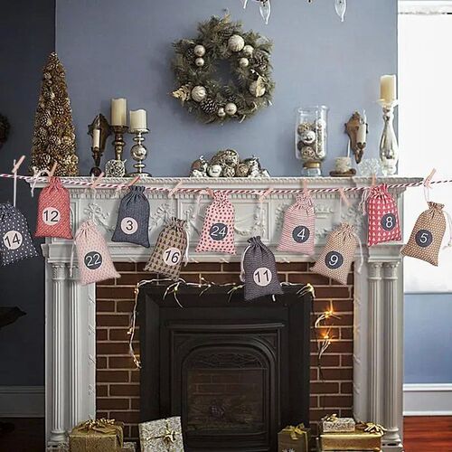 2024 24Days Christmas Advent Calendar Bags Advent Calendar C