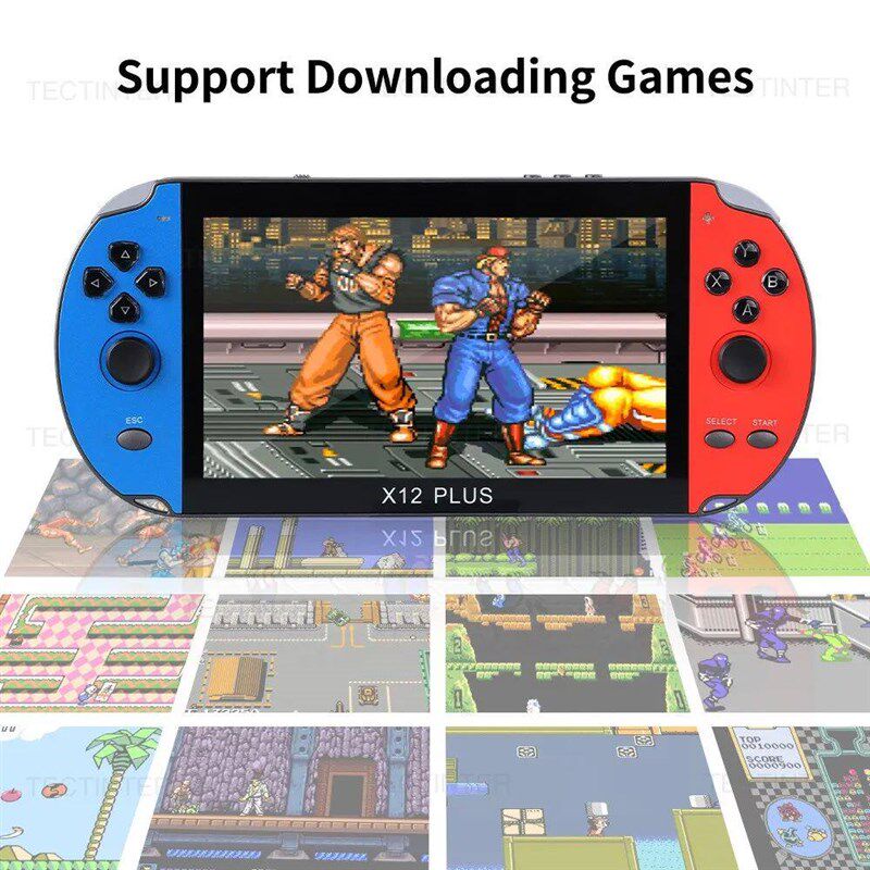 4.3/5.1 Inch Retro Handheld Game Player Built-in 13000+ Clas