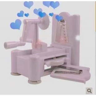 新款 Vegetable Spiralizer Fruit Chopper Manual Grater Slicer