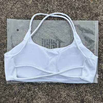 Solid Color Tight Comprehensive Training Women Fitness Bra C