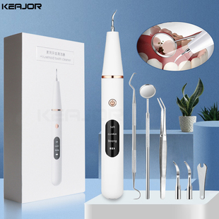 Electric Sonic Dental Calculus Scaler Oral Teeth Tartar Remo