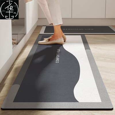Long Kitchen Mat Bath Carpet Floor Mat Doormat Absorbent Rug