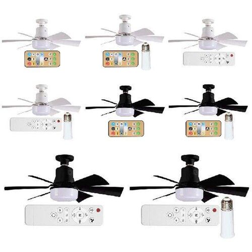 Ceiling Fan Light with Remote Light Bulb Fan Timing