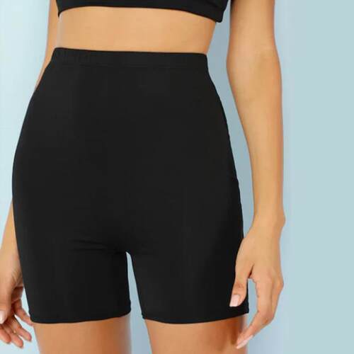 Shorts Women Thin Fitness Casual High Waist Fashion Biker Sh