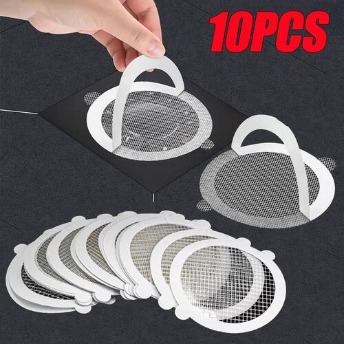 1-10PC Disposable Floor Drain er Shower Drain Hair Catcher v