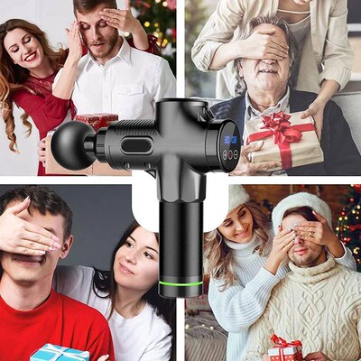 Fascia Gun Carbon Multi Force Adjustment Impact Massage for