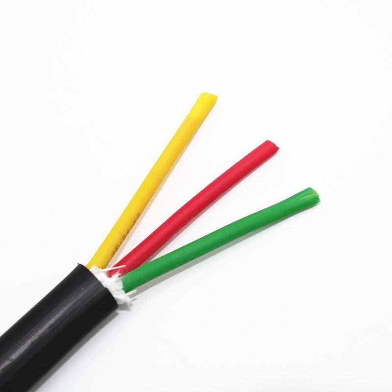 起帆ZCYJV3*平方铜芯电缆阻燃国标三芯中央空调线7KW充电桩电线