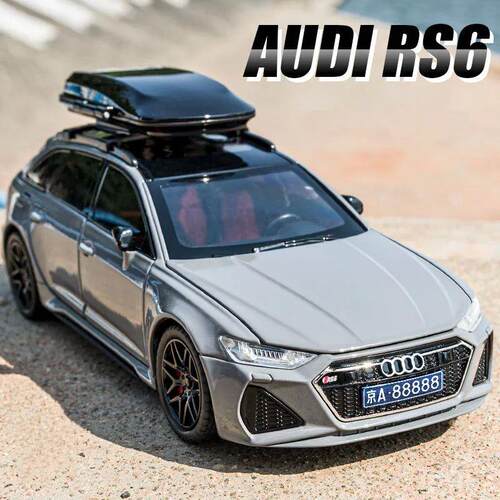 1/24 Audi RS6 Avant Station Wagon Alloy Car Model Diecast Me