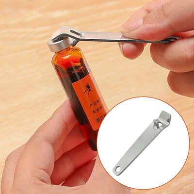 Stainless Steel Oral Liquid Vial Opener Nurse Doctor Medical