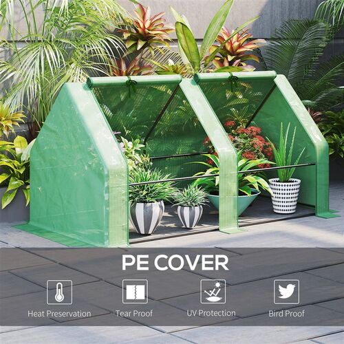 6X3X3 Greenhouse Gardening Flower Plants Yard Mini Hot Gr