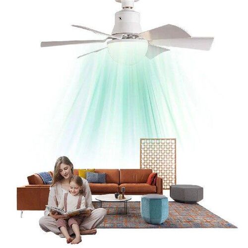 Ceiling Fan Light with Remote Timing Socket Ceiling Fan 3