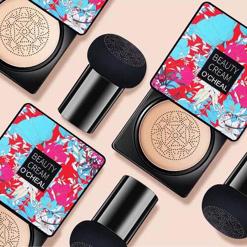 Mushroom Head Air Cushion CC Cream Foundation Concealer Oil-