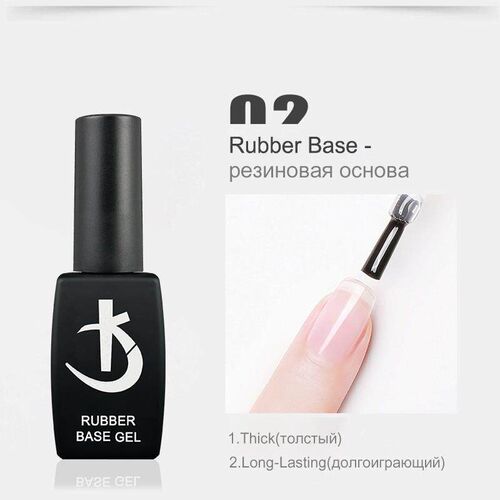KODI JYJ Thick Rubber Base for Gel Varnish 12ml Semi-permane
