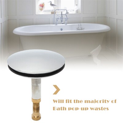 45mm Bathtub Plug Bath Pop Up Waste Plug Kitchen Sink Water