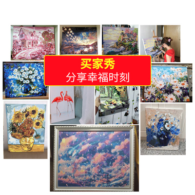 佳彩天颜 diy数字油画人物少女钢琴礼服舞蹈手绘填涂色数码油彩画