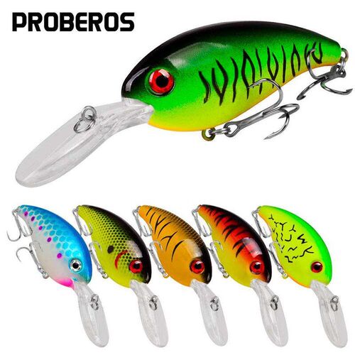 Luya bait floating water rock 10CM-14G plastic bait small fa