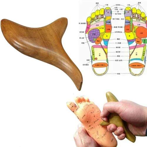 Wood Trigger Point Massage Gua Sha Tools Professional Lympha