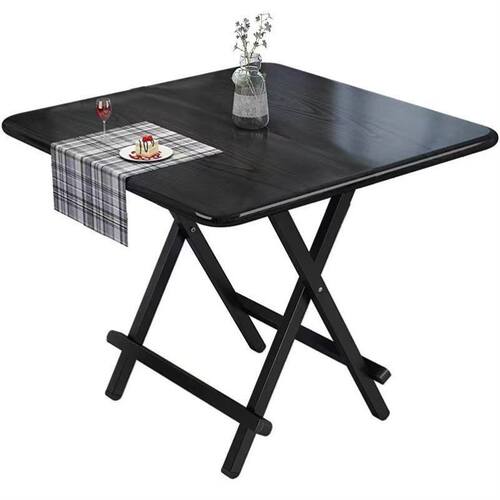 Folding dining table household outdoor portable small table