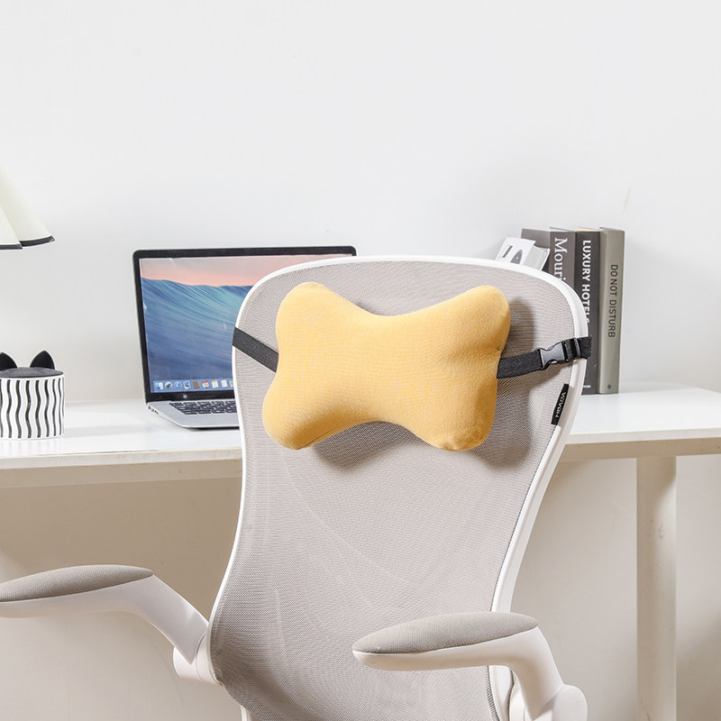 天然乳胶椅子头枕办公室午睡颈椎枕汽车座位枕头加长绑带躺椅枕头,床上用品,乳胶枕,淘宝优惠券,粉丝福利购,淘宝优惠卷