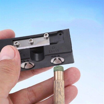 9-in-1 Billiard Cue Tip Grinding Tool Multifunctional