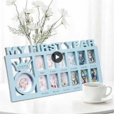 My First Year Baby Keepsake Frame 0-12 Months Pictures