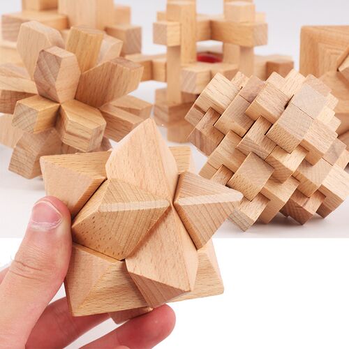 Cube Magic Ball Brain Teaser Intellectual Assembling Toy For