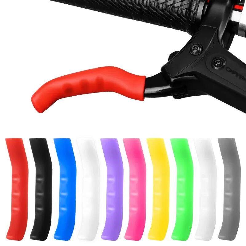 Brake Lever Grip Purple Red Blue Green Pink Silicone Protect